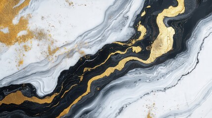 contemporary white and gold marble top with bold streaks, complemented by subtle organic shadow textures for added depth
