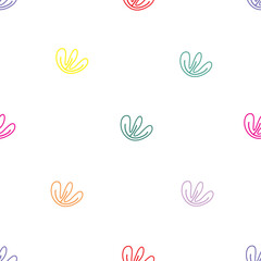 Seamless flower pattern with elegant floral elements, perfect for fabric prints, wallpapers, invitations, and backgrounds. High-quality vector, fully editable.