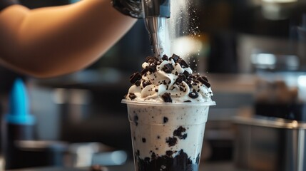 Oreo smoothie brings sweetness