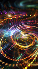 Visualizing Sound: An Artistic Representation of Sound Wave Propagation and Frequency Dynamics