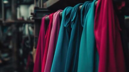 Vibrant Hues: A Textile Collection