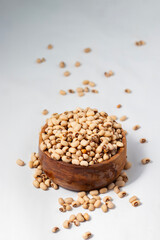 Black-eyed peas are small, beige legumes with a black spot, rich in protein, fiber, and nutrients, commonly used in India, Southern and African cuisine.