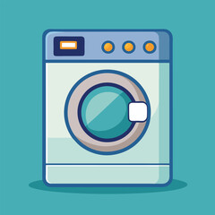 washing machine vector