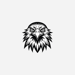 Obraz premium Explore premium Eagle Face Vector designs for your projects. Download free and customizable vector graphics, perfect for logos, illustrations, and more. Elevate your creativity today!
