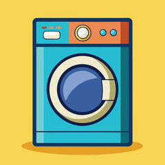 washing machine vector