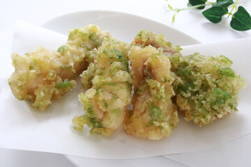 真いかの磯辺天