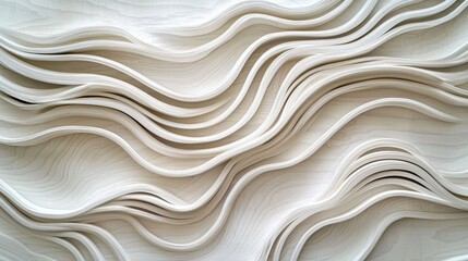 Aesthetic abstraction of white wood pattern.