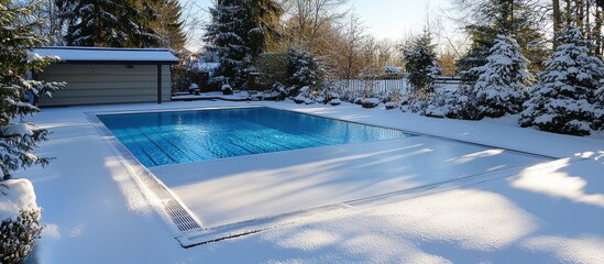 How a Pool Cover Helps Winterize Your In-Ground Pool