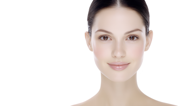 Enigmatic woman in shadow, a captivating portrait with mysterious dark background