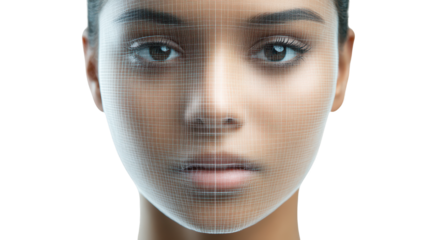 Mysterious woman in veil, a captivating portrait of beauty and intrigue mysterious