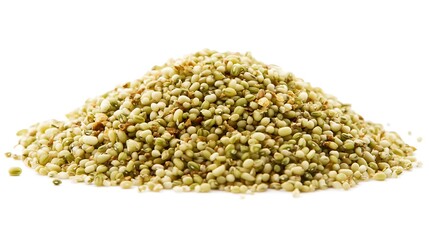 a pile of green beans