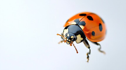 Fototapeta premium a close up of a ladybug