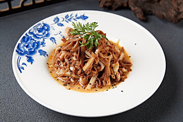 Old Beijing sesame sauce with fried tripe