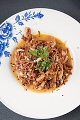 Old Beijing sesame sauce with fried tripe