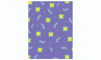 Floral fabric textile cloth pattern design image