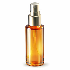 Naklejka premium cosmetic liquid oil on white background