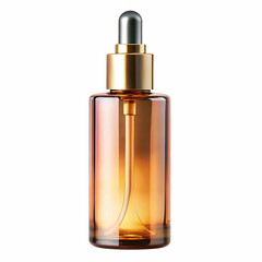 Naklejka premium cosmetic liquid oil on white background