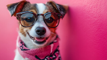 Happy Smiling Dog  – Adorable Pet Portrait