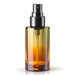 Fototapeta premium cosmetic liquid oil on white background