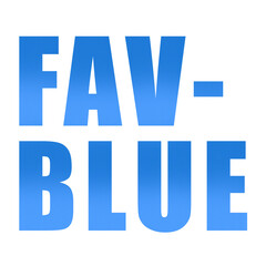 FAV-BLUE