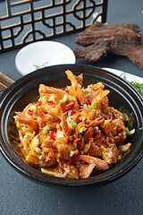 Thai Curry Shrimp Claypot