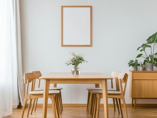 Modern Dining Room Interior (1)