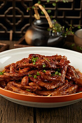 Spicy Kidney Bean Stew with Duck Feet