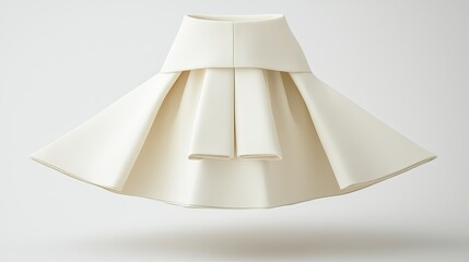 Modern Skirt, Studio, White Background