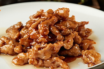 Delicious Lao Datong fried meat