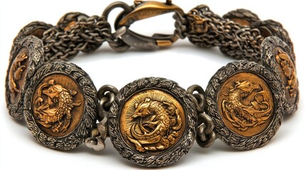 Naklejka premium Ornate Bracelet, Detailed Design