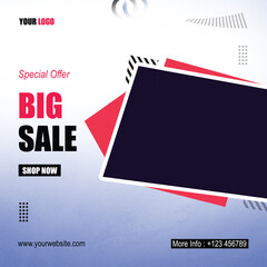 Product Sale Social media post template design