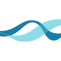 Modern Elegant Wave Border