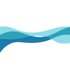 Modern Elegant Wave Border