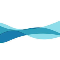 Modern Elegant Wave Border