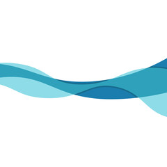 Modern Elegant Wave Border