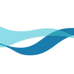 Modern Elegant Wave Border