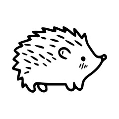 cartoon hedgehog graphic design
