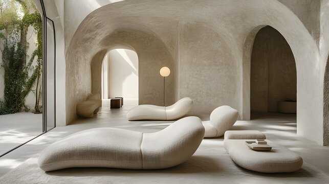 Marble columns and historic arches define the luxury interior