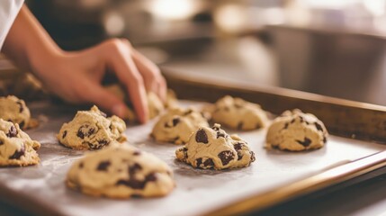 Baking Chocolate Chip Cookies