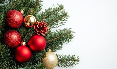 The design of this New Year's card or invitation is minimalist