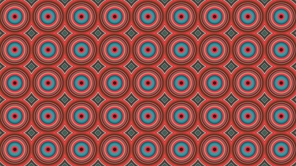 circle motif, circle pattern, symmetrical, circle lines, wall wallpaper