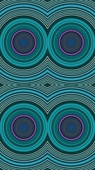circle motif, circle pattern, symmetrical, circle lines, wall wallpaper