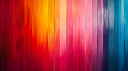 Vivid Spectrum of Colors: Seamless Transition from Reds to Blues Symbolizing Diversity and Unity