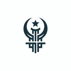 Islamic symbol logo