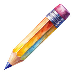  Back to school simple pencil watercolor style 