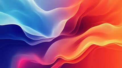 Obraz premium Abstract Wave Background. Minimal White Geometric Wallpaper