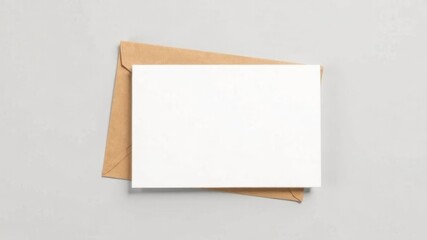 white clean mockup sheet for text with letter