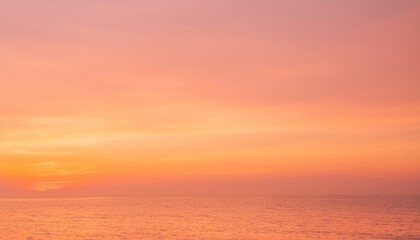 Naklejka premium 바다에서 보는 저녁 노을