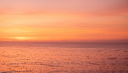 Fototapeta premium 바다에서 보는 저녁 노을