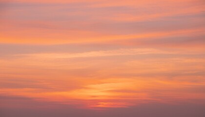 Obraz premium 바다에서 보는 저녁 노을